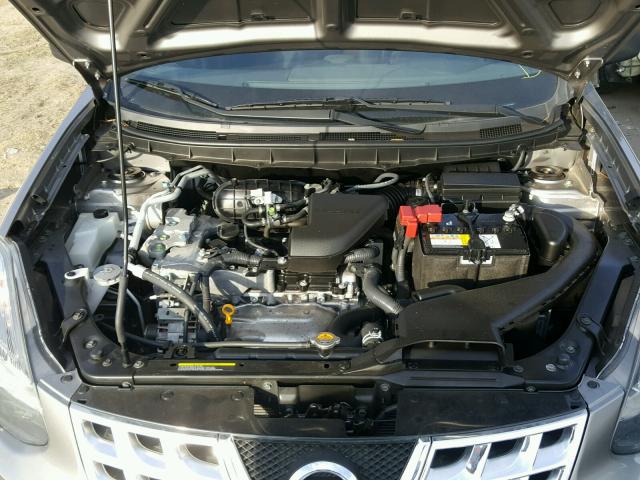 JN8AS5MV4EW713977 - 2014 NISSAN ROGUE SELE GRAY photo 7