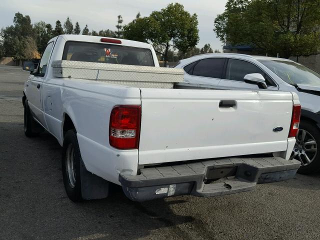 1FTYR10U43PA38876 - 2003 FORD RANGER WHITE photo 3