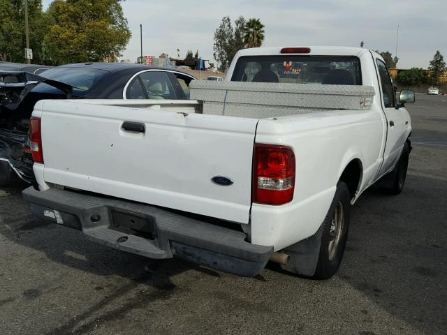 1FTYR10U43PA38876 - 2003 FORD RANGER WHITE photo 4