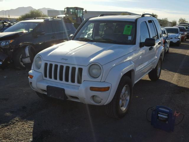 1J4GK58K34W127964 - 2004 JEEP LIBERTY LI WHITE photo 2