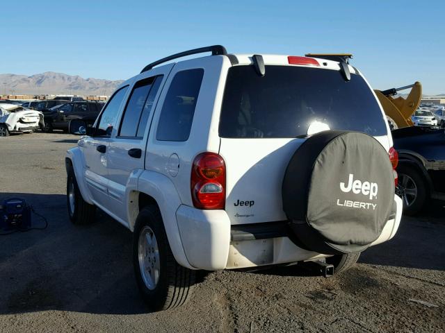 1J4GK58K34W127964 - 2004 JEEP LIBERTY LI WHITE photo 3