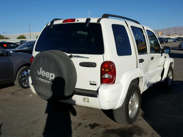 1J4GK58K34W127964 - 2004 JEEP LIBERTY LI WHITE photo 4