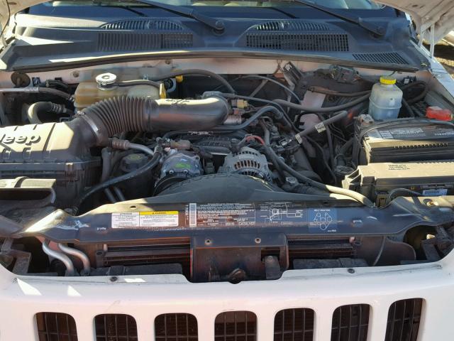 1J4GK58K34W127964 - 2004 JEEP LIBERTY LI WHITE photo 7