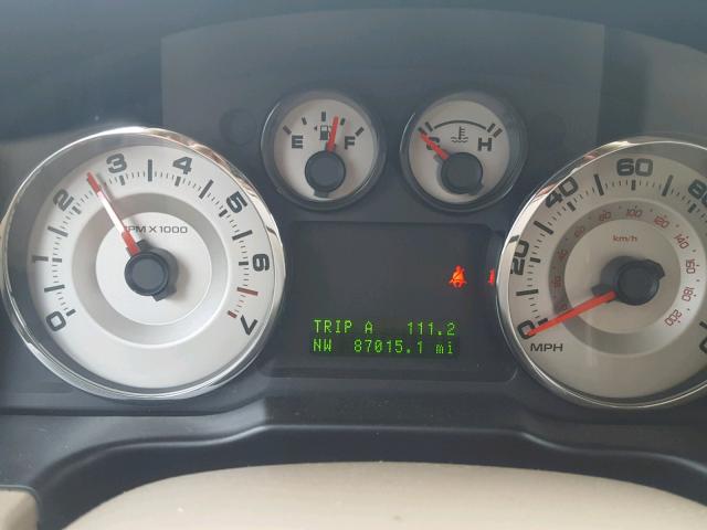 2FMDK49C77BB46285 - 2007 FORD EDGE SEL P GREEN photo 8