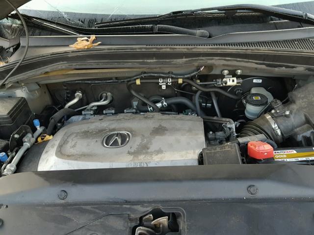 2HNYD2H48CH544993 - 2012 ACURA MDX TECHNO TAN photo 7