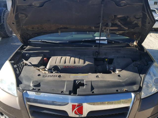 5GZER23797J161417 - 2007 SATURN OUTLOOK XR ყავისფერი ფოტო 7