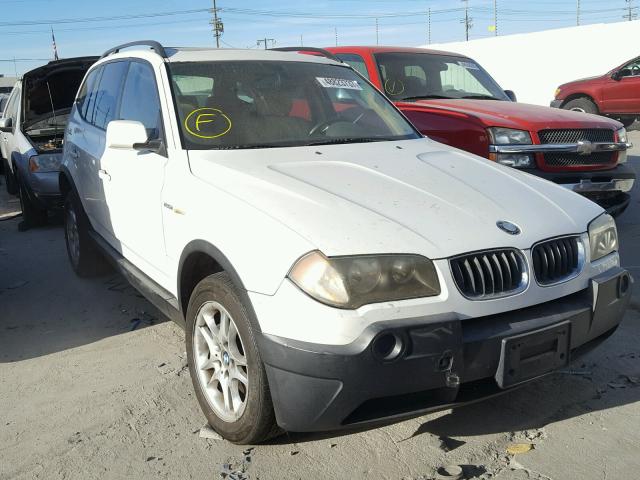 WBXPA73464WC38964 - 2004 BMW X3 2.5I WHITE photo 1