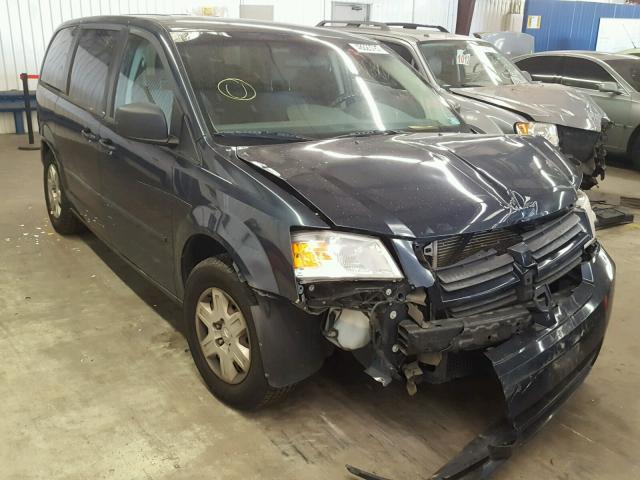 2D8HN44E19R542245 - 2009 DODGE GRAND CARA BLUE photo 1