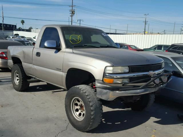 1GCEC14VX1Z308766 - 2001 CHEVROLET SILVERADO BROWN photo 1