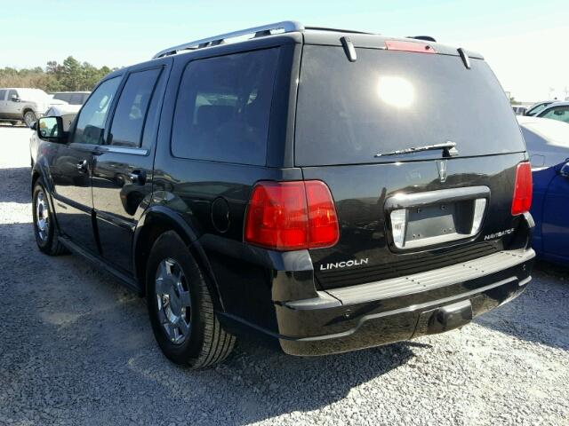 5LMFU27585LJ01295 - 2005 LINCOLN NAVIGATOR BLACK photo 3