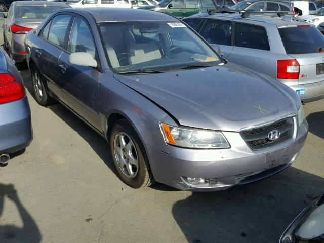 5NPET46CX6H157987 - 2006 HYUNDAI SONATA GL GRAY photo 1