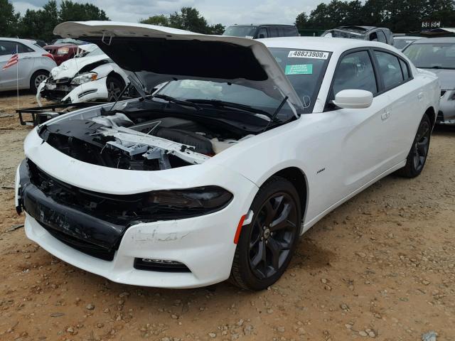 2C3CDXCT7JH237845 - 2018 DODGE CHARGER R/ WHITE photo 2