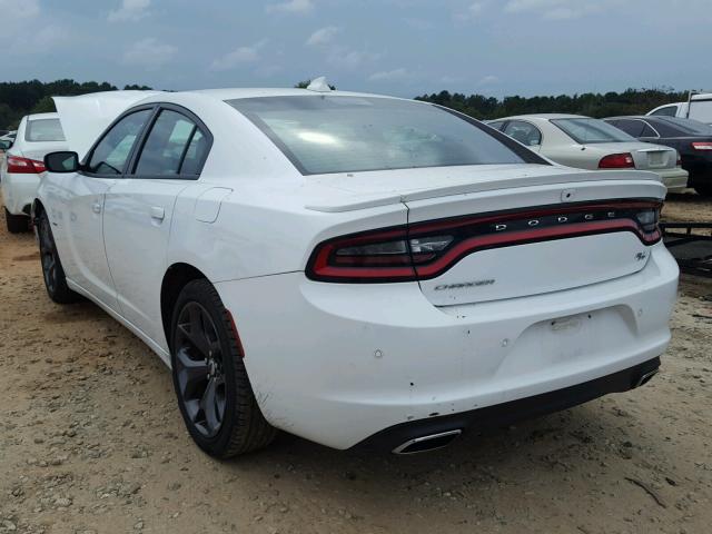 2C3CDXCT7JH237845 - 2018 DODGE CHARGER R/ WHITE photo 3