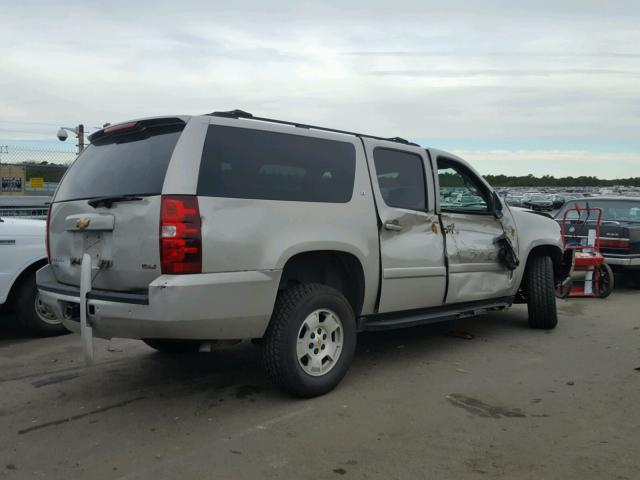 3GNFK16338G163655 - 2008 CHEVROLET SUBURBAN K GRAY photo 4