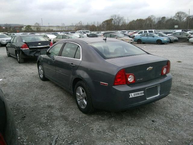 1G1ZG57B784286725 - 2008 CHEVROLET MALIBU LS ნაცრისფერი ფოტო 3