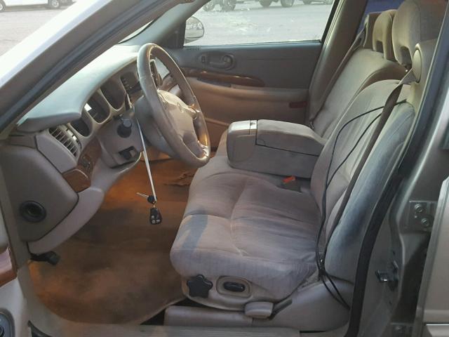 1G4HP54K624129780 - 2002 BUICK LESABRE CU GOLD photo 5