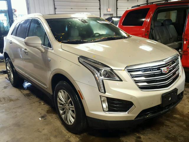 1GYKNBRS0HZ114995 - 2017 CADILLAC XT5 LUXURY GOLD photo 1