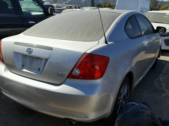 JTKDE177770168359 - 2007 TOYOTA SCION TC 银色 照片 4