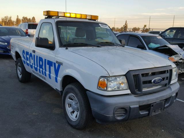 1FTKR1AD5APA05077 - 2010 FORD RANGER WHITE photo 1