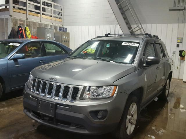 1J4NT1FA9BD235991 - 2011 JEEP COMPASS SP GRAY photo 2