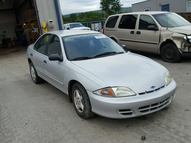 1G1JC524027393428 - 2002 CHEVROLET CAVALIER B SILVER photo 1