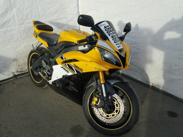 JYARJ12Y56A001396 - 2006 YAMAHA YZFR6 C YELLOW photo 1