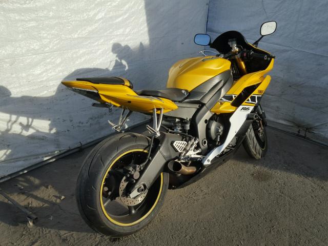 JYARJ12Y56A001396 - 2006 YAMAHA YZFR6 C YELLOW photo 4