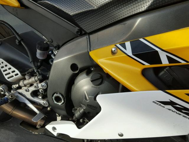 JYARJ12Y56A001396 - 2006 YAMAHA YZFR6 C YELLOW photo 7