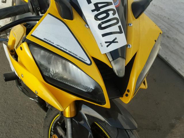 JYARJ12Y56A001396 - 2006 YAMAHA YZFR6 C YELLOW photo 9