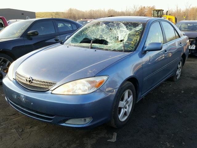 4T1BF30K32U508948 - 2002 TOYOTA CAMRY LE 蓝色 照片 2