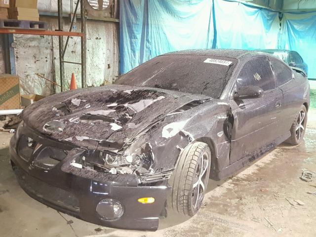 6G2VX12U66L828303 - 2006 PONTIAC GTO BLACK photo 2