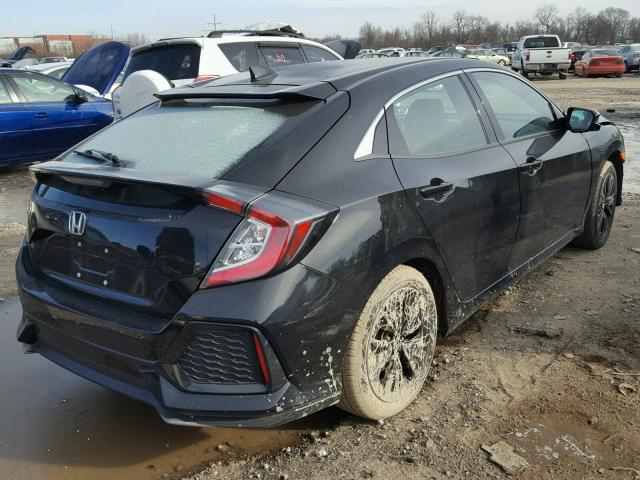 SHHFK7H54HU206284 - 2017 HONDA CIVIC EX BLACK photo 4