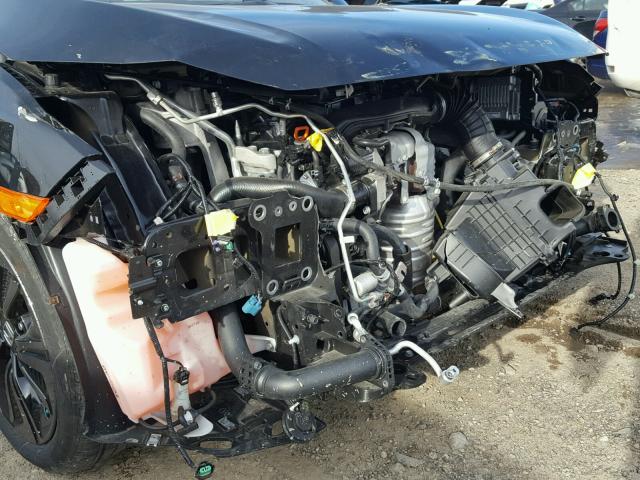 SHHFK7H54HU206284 - 2017 HONDA CIVIC EX BLACK photo 9