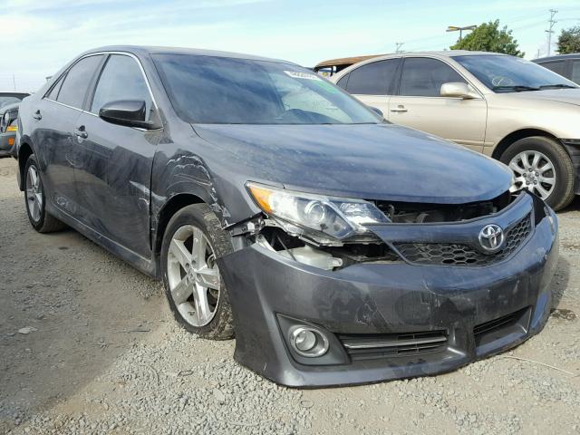 4T1BF1FK3EU361224 - 2014 TOYOTA CAMRY L GRAY photo 1