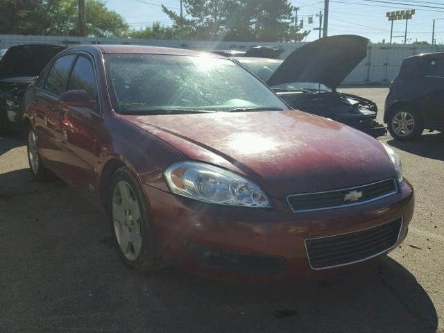 2G1WD58C579309093 - 2007 CHEVROLET IMPALA SUP RED photo 1