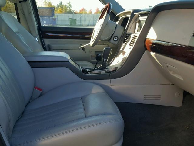 5LMEU88HX4ZJ14763 - 2004 LINCOLN AVIATOR 蓝色 照片 5