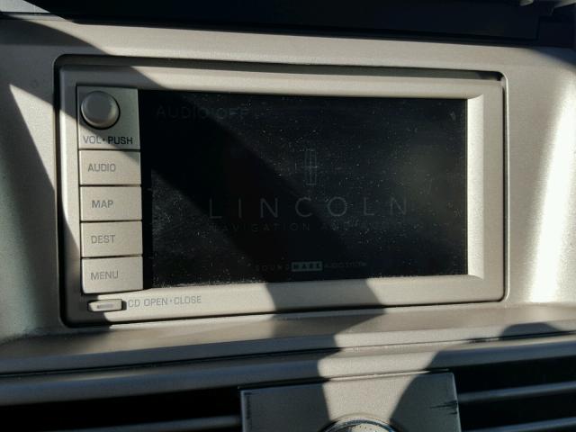 5LMEU88HX4ZJ14763 - 2004 LINCOLN AVIATOR 蓝色 照片 9