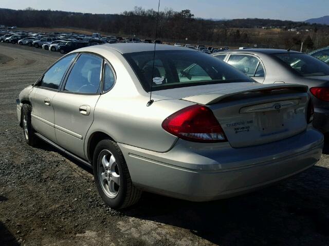 1FAFP53U95A125202 - 2005 FORD TAURUS SE SILVER photo 3