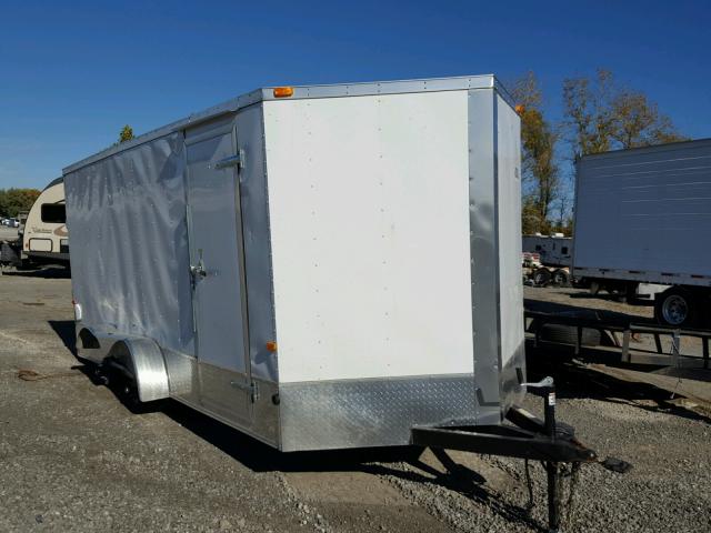 4D6EB1828JA040200 - 2018 CARGO TRAILER WHITE photo 1