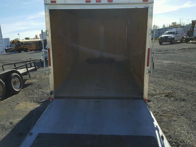 4D6EB1828JA040200 - 2018 CARGO TRAILER WHITE photo 5