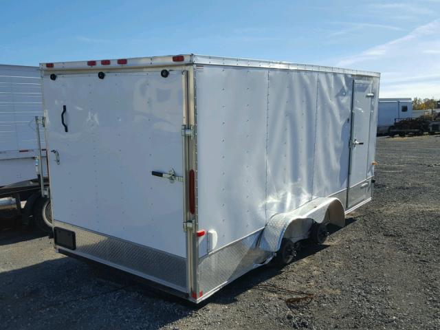 4D6EB1828JA040200 - 2018 CARGO TRAILER WHITE photo 6