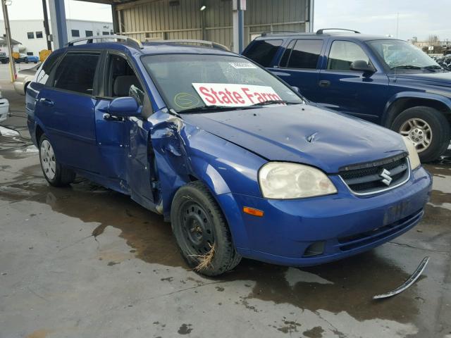 KL5JD86Z26K253675 - 2006 SUZUKI FORENZA BLUE photo 1