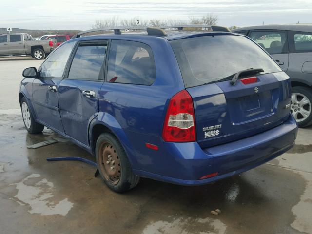 KL5JD86Z26K253675 - 2006 SUZUKI FORENZA BLUE photo 3