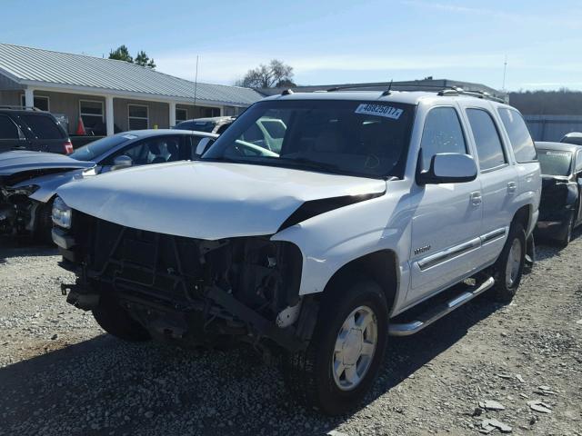 1GKEC13Z44R282887 - 2004 GMC YUKON WHITE photo 2