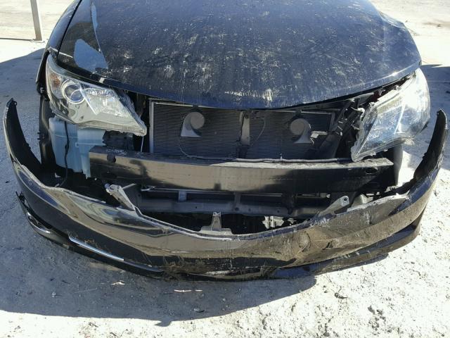 4T1BF1FKXEU737045 - 2014 TOYOTA CAMRY L BLACK photo 9