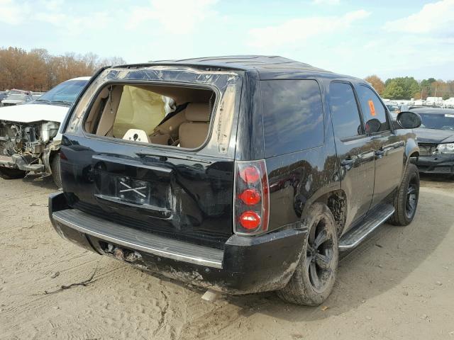 1GKFK63827J304299 - 2007 GMC YUKON DENA BLACK photo 4