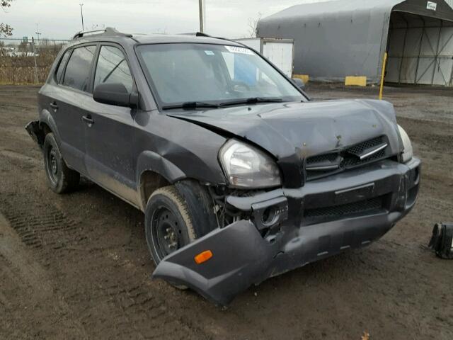 KM8JM12B38U906141 - 2008 HYUNDAI TUCSON GLS CHARCOAL photo 1