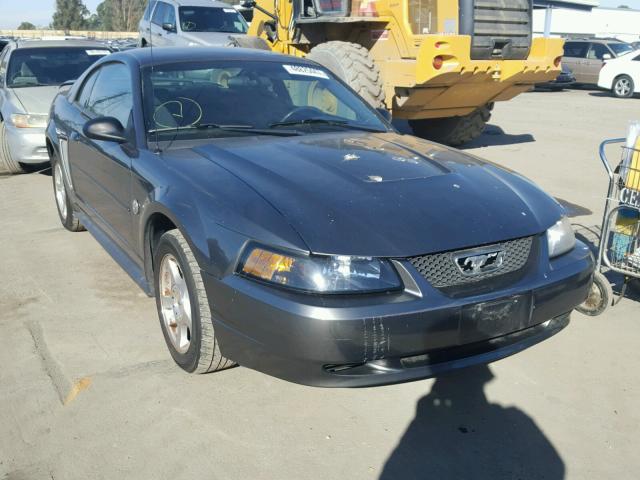 1FAFP40614F215946 - 2004 FORD MUSTANG GRAY photo 1