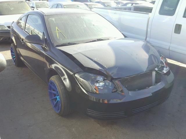 1G1AK15F277350404 - 2007 CHEVROLET COBALT LS BLACK photo 1