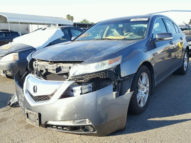 19UUA8F24BA004217 - 2011 ACURA TL CHARCOAL photo 2